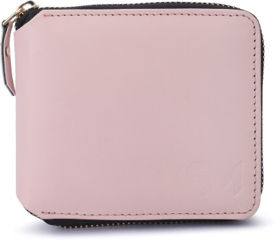 SHAMRIZ Girls Casual, Trendy, Formal, Evening/Party, Travel Pink Artificial Leather Wallet(5 Card Slots)