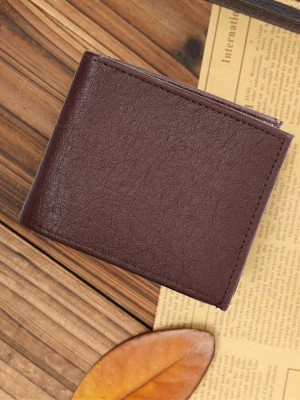 Kastner Men Casual Brown Artificial Leather Wallet(4 Card Slots)
