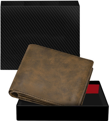 PARTH ENTERPRISE Men Casual, Evening/Party, Formal Brown Artificial Leather Wallet(11 Card Slots)