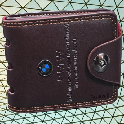 SHYAM Men Casual Brown Artificial Leather Wallet(6 Card Slots)