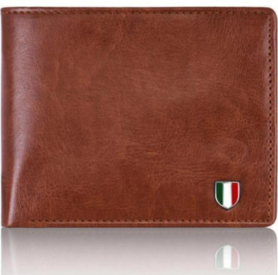 HABIBI Boys Casual Red Artificial Leather Wallet(5 Card Slots)