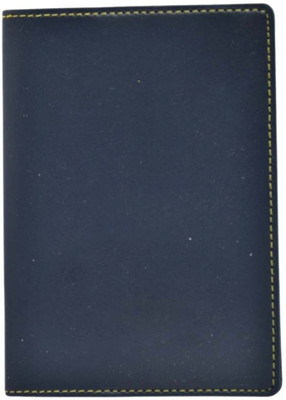 Your Gift Studio Imported Leather Passport Cover(Blue)