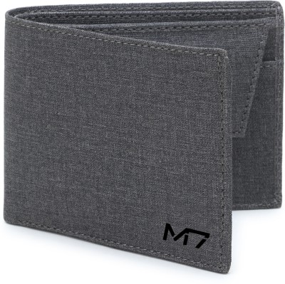 M7 By Metronaut Men Trendy, Travel, Evening/Party, Ethnic, Casual Grey Artificial Leather Wallet(5 Card Slots)
