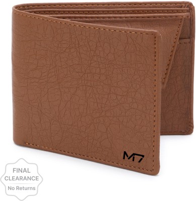 M7 By Metronaut Men Trendy, Travel, Evening/Party, Ethnic, Casual Tan Artificial Leather Wallet(5 Card Slots)