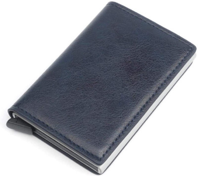 VOGARD Men & Women Trendy Blue Aluminium Card Holder(9 Card Slots)