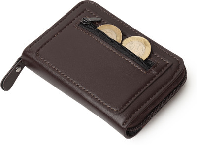 PROVOGUE Men Brown Artificial Leather Card Holder  (11 Card Slots) For Rs. 267 @ 82 %