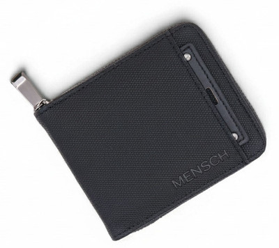 MENSCH Men Casual, Formal, Travel, Trendy Black Artificial Leather Wallet(7 Card Slots)