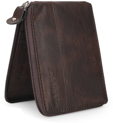 FROSINO Men Casual, Formal Brown Artificial Leather Wallet(7 Card Slots)
