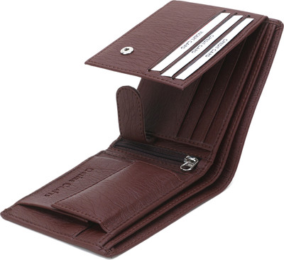 DEZiRE CRAfTS Men Trendy, Evening/Party, Casual, Travel, Formal, Ethnic Brown Artificial Leather Wallet(9 Card Slots)