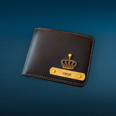 VenussVault Men & Women Casual, Formal, Evening/Party, Formal, Trendy Black Artificial Leather, Genuine Leather Wallet(5 Card Slots)