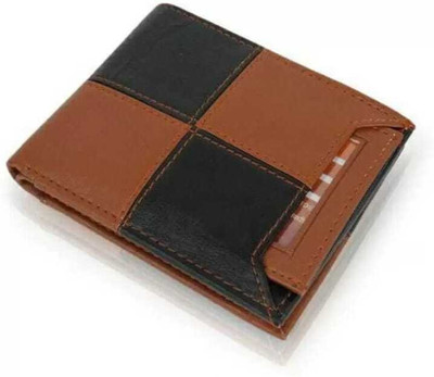IXORA Boys Trendy Black Artificial Leather Wallet(5 Card Slots)