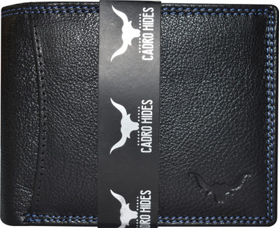 cadrohides Men Evening/Party Multicolor Genuine Leather Wallet(7 Card Slots)