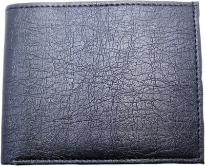 dk wallet Men Casual Black Artificial Leather Wallet(3 Card Slots)