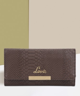 LAVIE Women Casual Brown Artificial Leather Wallet(4 Card Slots)