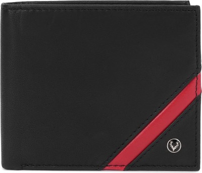 Allen Solly Men Casual Black Genuine Leather Wallet(3 Card Slots)