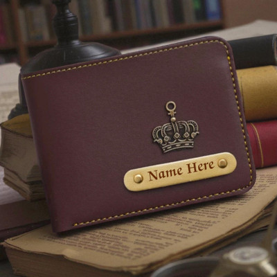 Mizi Craft Men Casual, Formal, Travel, Trendy, Evening/Party Brown Artificial Leather Wallet(3 Card Slots)