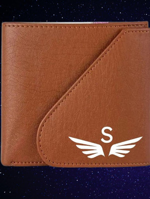 KEYUR Men Casual Tan Artificial Leather Wallet(3 Card Slots)