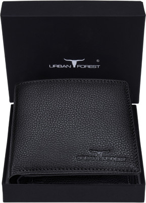price history - URBAN FOREST Men Casual, Trendy, Formal, Travel Black Genuine Leather Wallet(5 Card Slots)