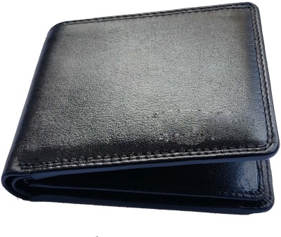 GH Men Formal, Travel, Casual Black Genuine Leather Wallet(12 Card Slots)