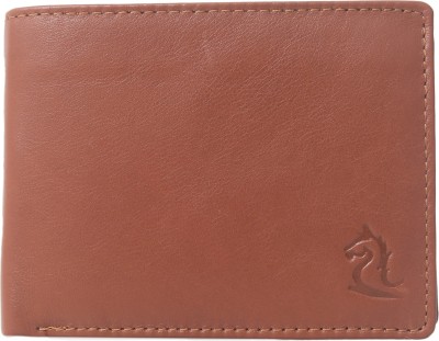 KARA Men Casual, Formal, Casual, Travel, Trendy Tan Genuine Leather Wallet(6 Card Slots)