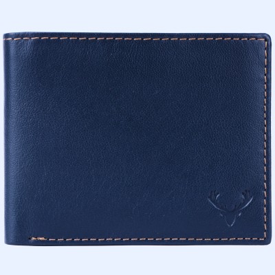 URBAN LEATHER Men Blue Genuine Leather Wallet(10 Card Slots)