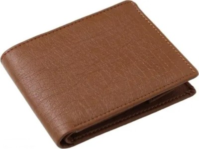 OODI Men Brown Artificial Leather Wallet(7 Card Slots)