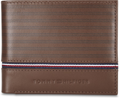 TOMMY HILFIGER Men Multicolor Genuine Leather Wallet(4 Card Slots)