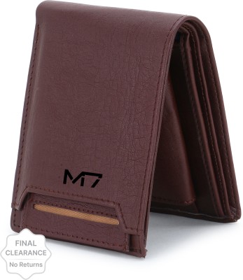 M7 By Metronaut Men Trendy, Travel, Evening/Party, Formal, Ethnic, Casual Brown Artificial Leather Wallet(8 Card Slots)