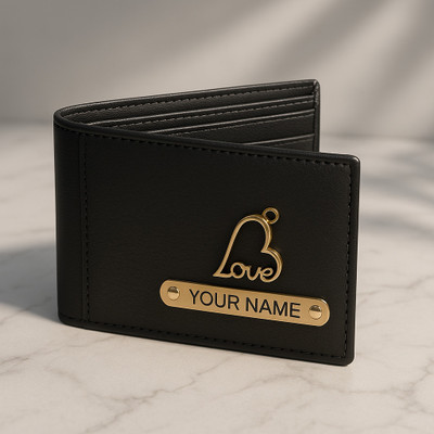 MONISTRY Men Evening/Party, Casual, Ethnic, Travel, Trendy Black Artificial Leather Wallet(3 Card Slots)