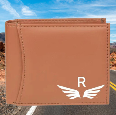 KEYUR Men Casual Tan Artificial Leather Wallet(6 Card Slots)