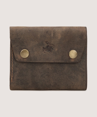 WildStitch Men Casual Brown Genuine Leather Wallet(7 Card Slots)