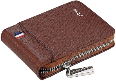 Jihaan Men & Women Casual, Travel, Ethnic Brown Genuine Leather Card Holder(9 Card Slots)