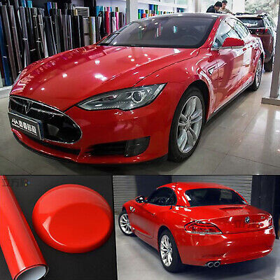 Vinylzone Wrap for Car & Bike(Red)