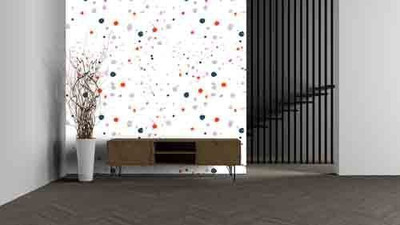 wallpics Vinyl Decorative Multicolor Wallpaper(L x W: 200 cm x 45 cm)