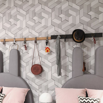 SV collections Decorative White Wallpaper(1000 cm x 45 cm)