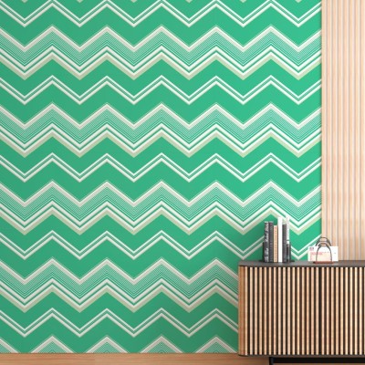 doodad Abstract Green Wallpaper(500 cm x 45 cm)