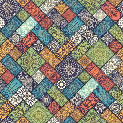 wnd Abstract Multicolor Wallpaper(244 cm x 41 cm)