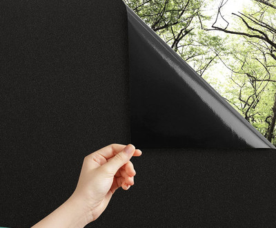 SUPERFAB Abstract Black Wallpaper(101.6 cm x 50.8 cm)