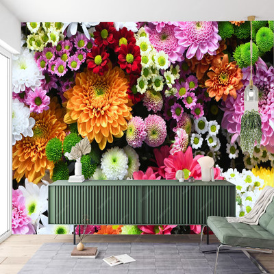 Zedexgraphics Abstract Multicolor Wallpaper(124 cm x 41 cm)