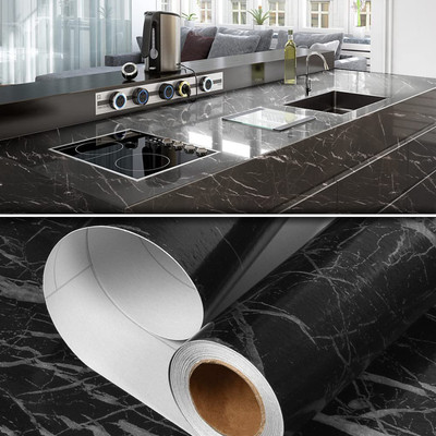 Walper Abstract Black Wallpaper(200 cm x 60 cm)
