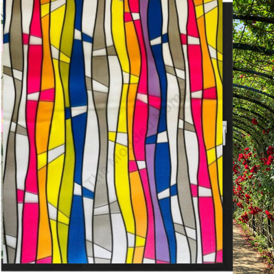 WallVibe Vinyl Classics Multicolor Wallpaper(L x W: 60.96 cm x 121.92 cm)