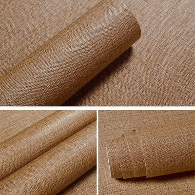 Kafil Vinyl Abstract Brown Wallpaper(L x W: 500 cm x 45 cm)