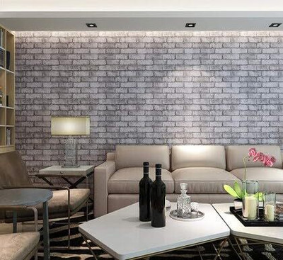 WALLNEST Abstract Grey Wallpaper(30.48 cm x 304.8 cm)