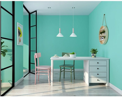 FEELPZONE Vinyl Abstract Multicolor Wallpaper(L x W: 132.08 cm x 60 cm)