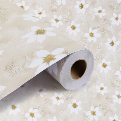 DPA Collection Abstract White Wallpaper(100 cm x 45 cm)