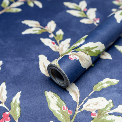 Wollzo Vinyl Decorative Multicolor Wallpaper(L x W: 500 cm x 45 cm)