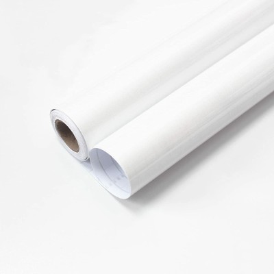 SUPERFAB Decorative White Wallpaper(243.84 cm x 50 cm)