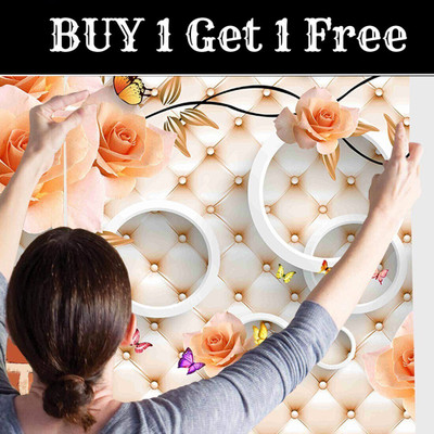 hdprintingwall Classics Multicolor Wallpaper(200 cm x 40 cm, Pack of 2)