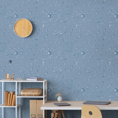 Wallmonks 300 cm Water Drops Self Adhesive Sticker(Pack of 1)