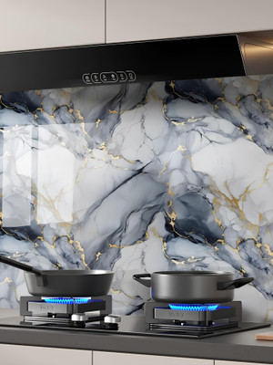 Peijinsart Vinyl Decorative Multicolor Wallpaper(L x W: 200 cm x 60 cm, Pack of 4)